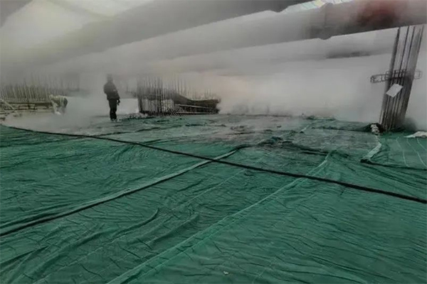 “蒸科技”首次亮相濟南地鐵，冬季混凝土砂漿低溫施工也不怕！